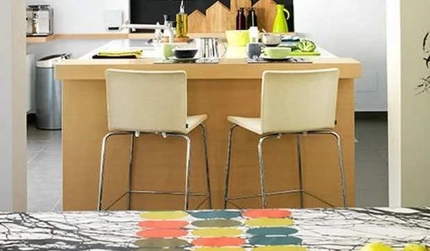 Cocina y comedor integrados