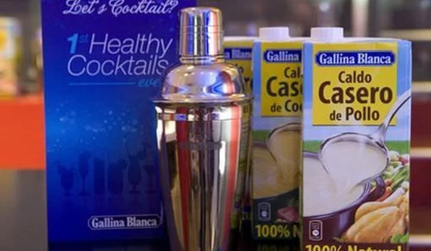 Cócteles sin alcohol con caldos 