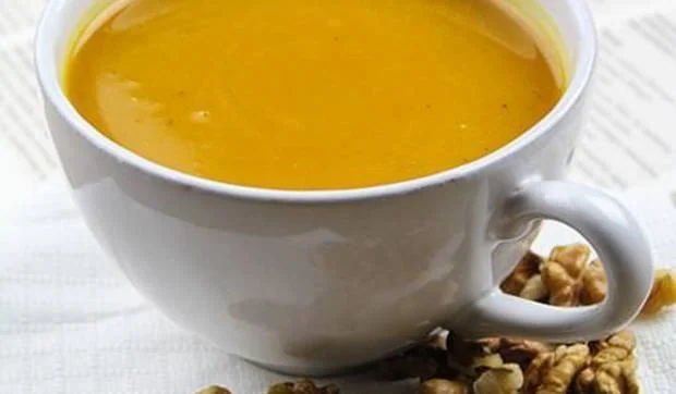 Crema de calabaza ligera