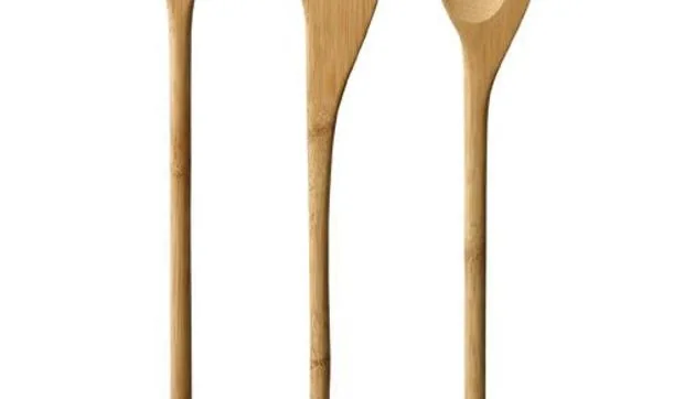Cucharas de cocina de bambú