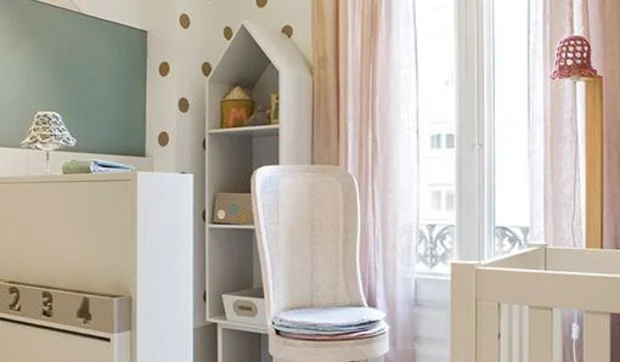 Decoración infantil: una habitación de bebé con muebles crecederos