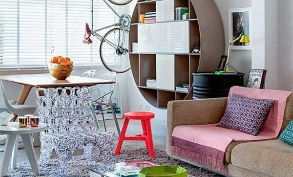 Decoración moderna y divertida