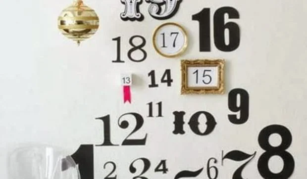 Decoración navideña alterantiva con vinilos decorativos