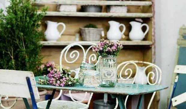 Decorar con muebles de jardín  