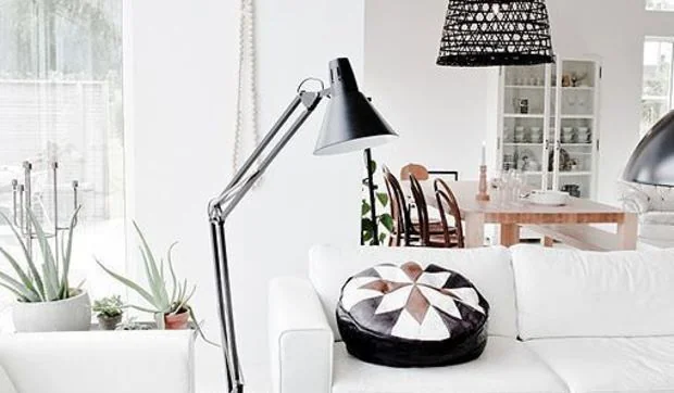 Decorar en blanco y madera: acertado contraste