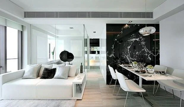 Decorar en blanco y negro sigue de moda