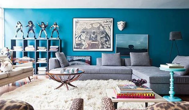 Decorar la casa de un coleccionista