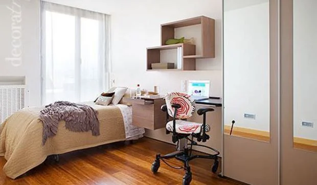 Dormitorio adaptado a minusvalías físicas