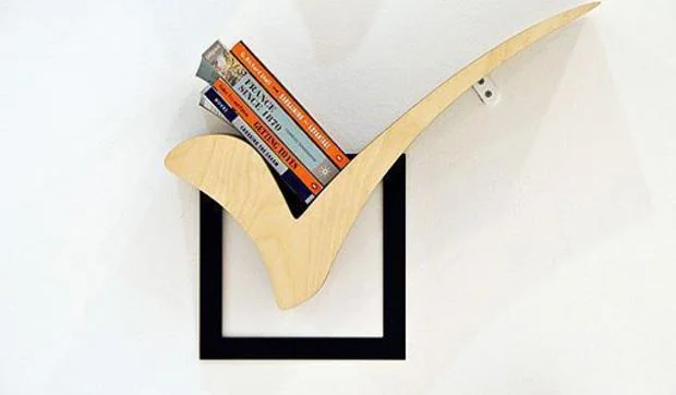 Estanterías inspiradas en una aplicación del iPhone