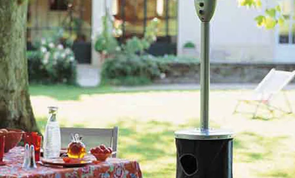 Estufa de exterior para prolongar el verano
