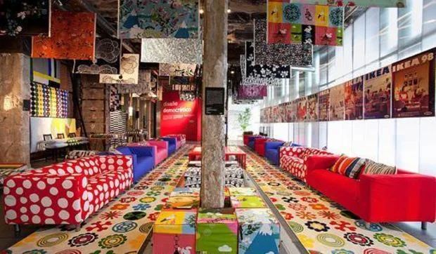 Exposición "Diseño democrático" de Ikea