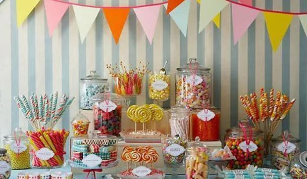 Fiesta infantil con chuches