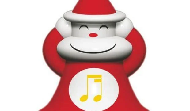 Figuras de porcelana de la Navidad de Alessi