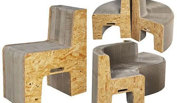 Flexible Love, la silla acordeón