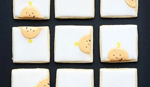 Galletas de mantequilla decoradas