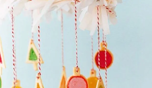 Galletas y figuritas navideñas