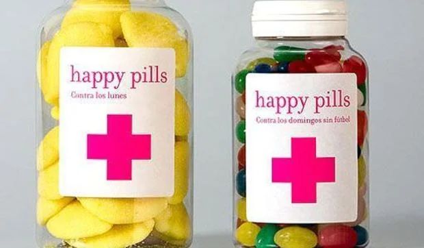 Happy Pills, píldoras dulces contra el mal humor
