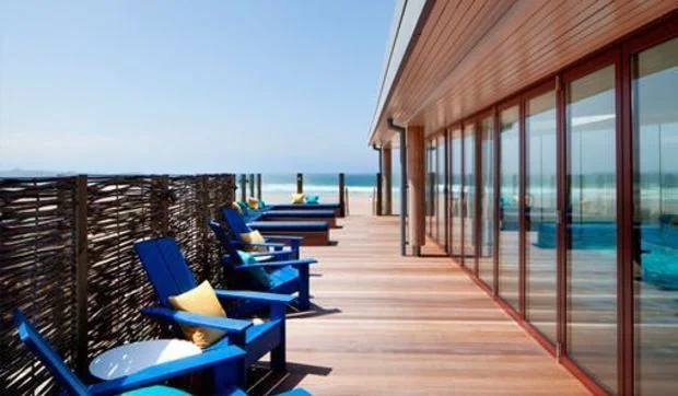 Hotel en la costa atlántica británica