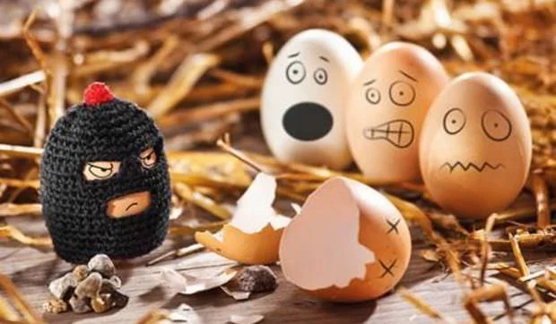 Huevos calentitos al croché