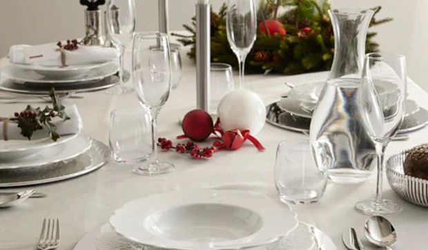 Ideas en un trix para poner la mesa de Navidad