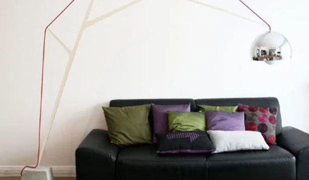 Inspirada en la lámpara Arco