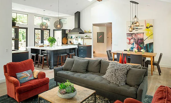 Integrar la cocina en el salón: dale un estilo más moderno a tu casa