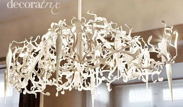 Lámpara escultural Flower Power