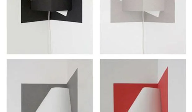 Lámparas de papel Pop-up para iluminar los rincones más oscuros.