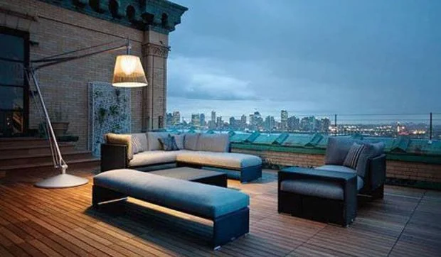 Lámparas XXL para iluminar el jardín