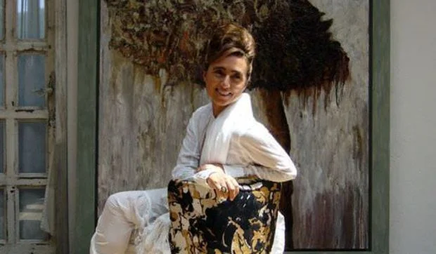 Las telas de la pintora Pepa Poch