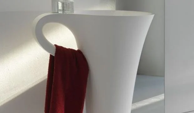 Lavabos de pedestal modernos y originales