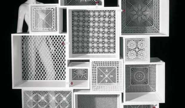 Librerías asimétricas Assemblage de Seletti