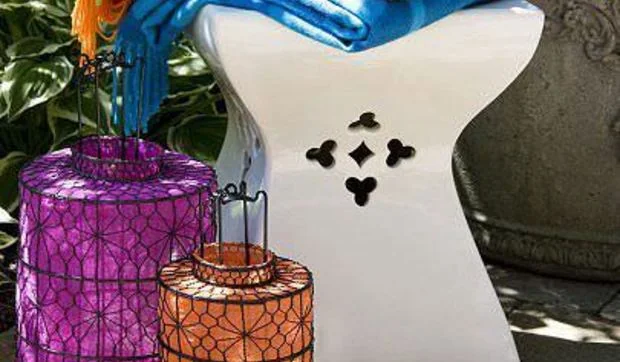 Los colores del verano en las mesas de exterior