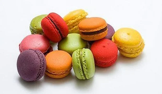 Macarons franceses, pastelitos con mucho color