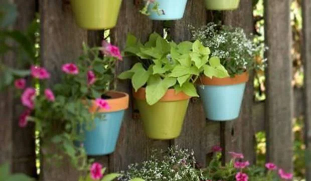Macetas colgantes