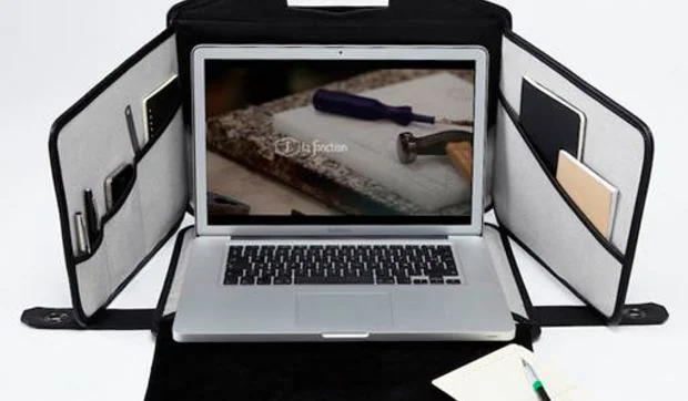 Maletín para llevar el ordenador y muchas cosas más