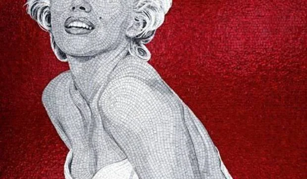 Marilyn Monroe en mosaico