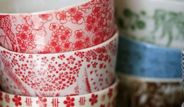 Menaje de porcelana artesanal china