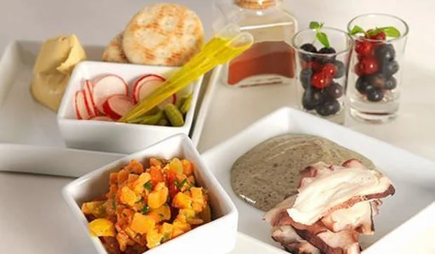 Menú de San Valentín en un trix