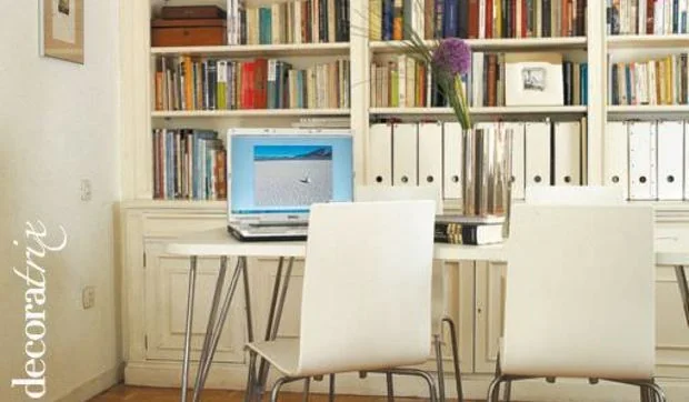 Comedor y zona de trabajo