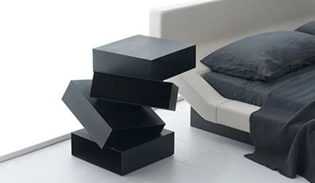 Mesilla de noche escultural, de Porro