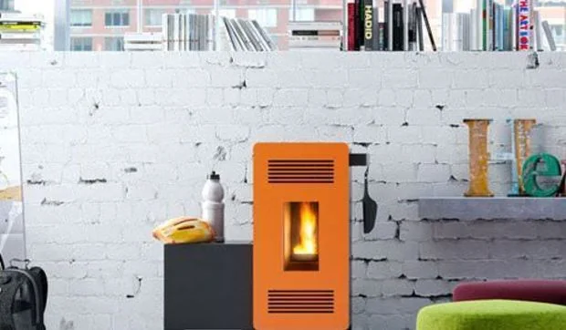MIA, una estufa eficiente y decorativa que funciona con pellets
