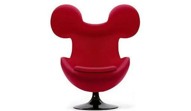 Mickey Egg, un sillón inspirado en uno de los iconos del diseño moderno