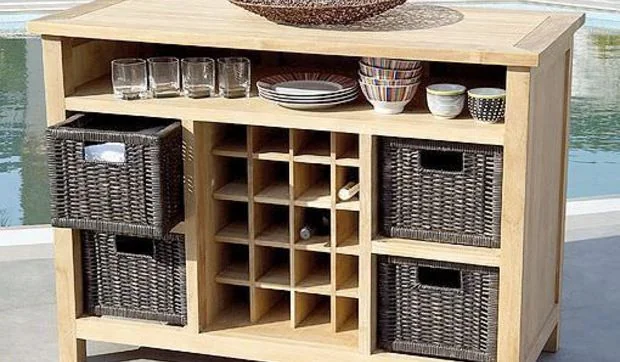 Muebles de teca para el jardín