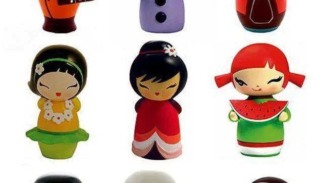 Muñequitas japonesas con mensaje para regalar