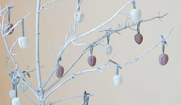 Nueces para adornar tu árbol de Navidad