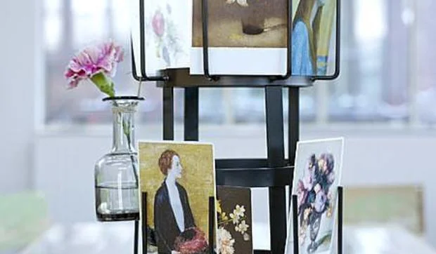 Organizador de vasos para postales y fotos