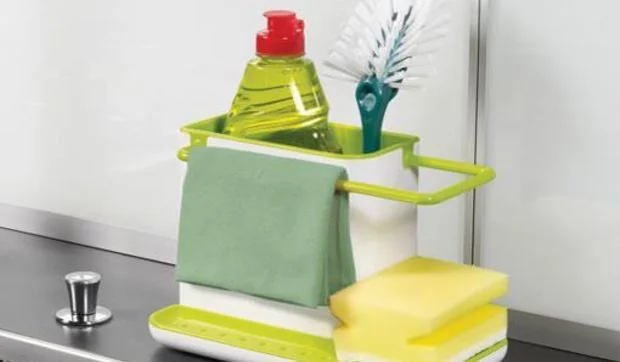 Organizador para los utensilios de limpieza