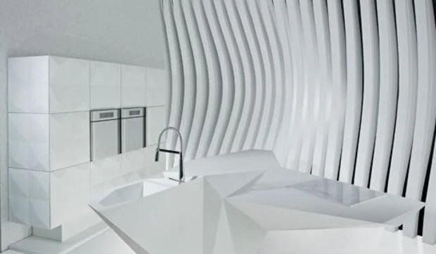 Origami Island, la cocina de Karim Rashid