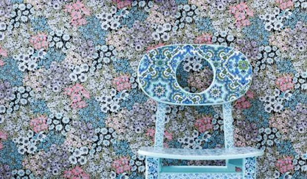 Papeles pintados de estilo retro